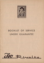 Thumb Service Booklet